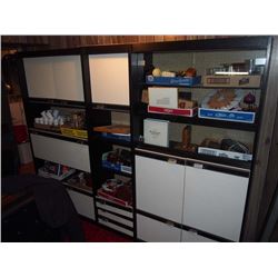 Three Part Display Cabinet - 80"X100"X16"