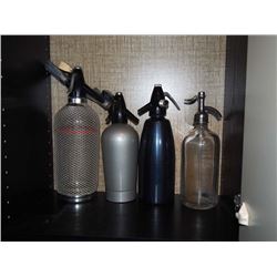 Spritzer Bottles, With A Container Full Of Cartridges