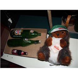 Canada Dry Bottles, Canada Dry Cola Bottle Full, Saskie Stuffed Animal