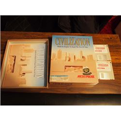 Sid Meier's Computer Game, Original Instruction Manual