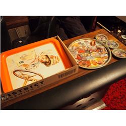 Coca Cola Serving Tray W/ Las Vegas Serving Tray