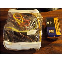 Bag Full Of Tie Down Straps, Third Hand With Magnifier