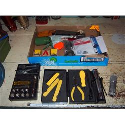 Box Full Of Mini Tool Kits, Misc. Items