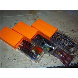 Three Powerfist Storage Boxes With Contents