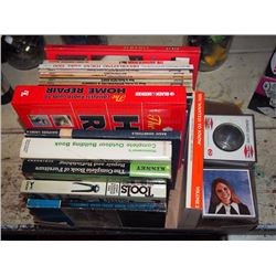 Box Full Of How To and Home Repair Books