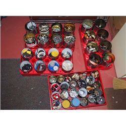 Four Racks Full Of Containers Full Of Hardware