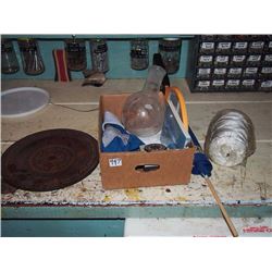 Box Full Of Misc. Items, RCMP Flag