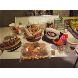 Box Full Of A&W Branded Items, Hats, Shirt, Magnet, Cups, Coffee Cup, Toque, Ornaments