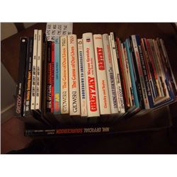 Box Full Of Hockey Magazines And Books