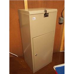 Metal Lockbox Cabinet