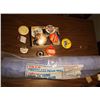 Image 1 : Box Full Of Pins, Fiberglass Roll, Metal Shelf