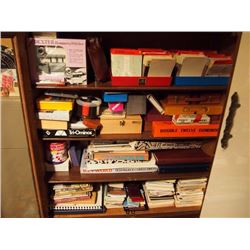 Lot Full Of Puzzles, Board Games, Dominoes Flash Cards