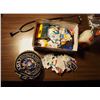 Image 1 : Box Full Of Magnets, Stethoscope, Coin Bank