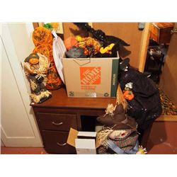 Huge Lot Of Halloween Decorations