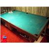 Image 1 : Pool Table, Cues, Balls, Racks