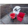 Image 1 : Canadian Tire Seeder, Deck Chairs, Rubbermaid, Hose