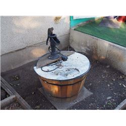 Bucket Shaped Planter/Well