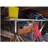 Image 1 : Contents Of Garden Shed, Black And Decker Hedge Trimmer, Hand Tools, Dolly, Lawn Mower, Battery Jump