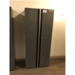 HUSKY 36"  WIDE 6' TALL METAL STORAGE CABINET