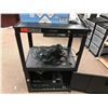 Image 2 : CONTENTS OF ROOM INC. 3 SS RACKS, 3 ROLLING CARTS, 20 FILE CABINETS, AV EQUIPMENT AND MORE
