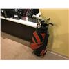 Image 2 : LARGE LOT OF STATIONERY SUPPLIES AND A SET OF GOLF CLUBS