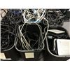 Image 2 : LARGE LOT OF KEYBOARDS, CORDS AND COMPUTER SUPPLIES