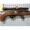 Image 3 : Remington; Mohawk 10; .22 lr only; Semi Auto; Clip; Nylon Stock; Weaver D4 Scope
