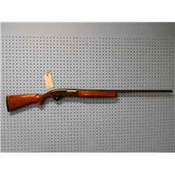 Remington; Sportsman 58; 12ga, 2 3/4; Semi Auto; small gouge in wood; engraved