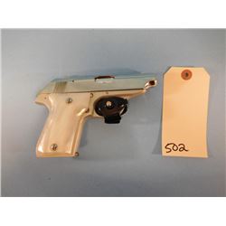 PROHIB:  Echasa; Basque; .32 Auto; Semi Auto; 7 shot; 79mm Barrel; Chromed; Ser# 95537