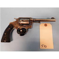 PROHIB: Colt; Police Positive Special; .32-20 WCF; Revolver; Double Action; 6 Shot; 125 mm Barrel; G