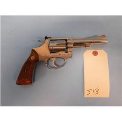 PROHIB: Smith & Wesson; mod 63; .22 LR; Revolver; Double Action; 6 Shot; 104 mm Barrel; Stainless St