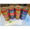 Image 1 : LOT OF 4 PART CANS OF SHOTGUN POWDER