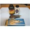 Image 1 : LOT FFF GUN POWDER & A POWDER FLASK & PYRODEX RS PART BOTTLE