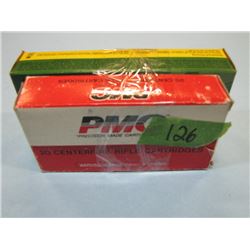 LOT 40 RNDS .222 AMMO