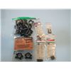 Image 1 : LOT OF APPROX 10 SPOPE RINGS AND MISC BASES