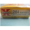 Image 2 : BOX OF WINCHESTER 284 WIN AMMO 20 RNDS