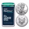 Image 1 : 2016 1 oz Silver Eagles (20-Coin MintDirect® Premier Tube) 20 OZ TOTAL