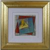 Image 1 : Colorful Abstract Framed Original Painting Sale