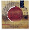 Image 2 : Abstract Modern Art Original Painting Signed Chris Hill Acrylic on Paper