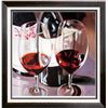 Image 1 : Cabernet Large Realistic Janier Painting on Canvas Signed Original Art Sale