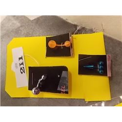 NEW BODY JEWELERY - 316 SURGICAL STEAL - 3 ASSORTED PER LOT