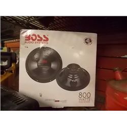 BOSS AUDIO SPEAKERS - OPEN BOX - STR