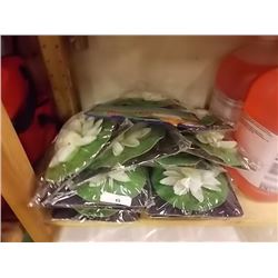 LOT OF ASSORTED FAUX POND LILIES