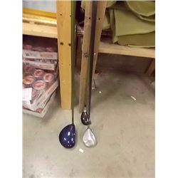 GOLF CLUBS - 3 TTL DEGREE AND BOOK