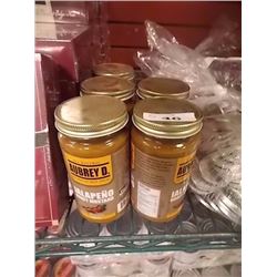 JALAPENO HONEY MUSTARD - MEDIUM - 5  JARS OZ JARS PER LOT- BB OCT 2015
