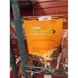 RAW ORGANIC FOOD BARS - CHOCOLATE CHIP - 2 BX