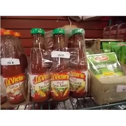 HOT SAUCE -  "LA VICTORIA" - 6 X8 OZ - SALSA BRAVA - MILD