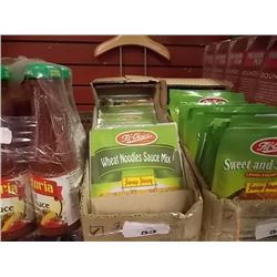 CASE OF CHOP SUEY MIX - WHEAT NOODLE SAUCE EACH CASE CONTAINS 24 X 50 GRAM PACKAGES.  RETAIL APPROX.
