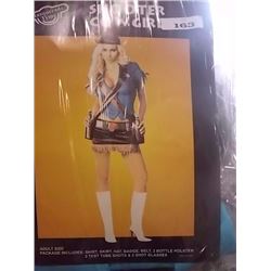 COSTUME - NEW - SHOOTER COW GIRL