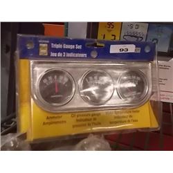 TRIPLE GUAGE SET